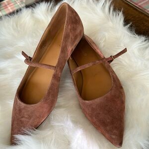 Madewell Alina Maryjane’s in color Maple Syrup. Size 8